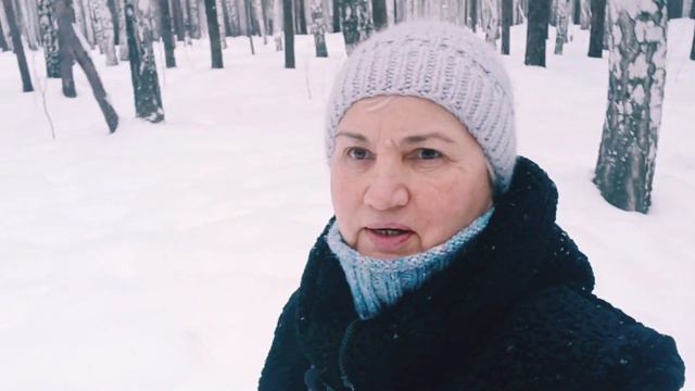 Прогулка по зимнему лесу// Выходной// смотреть онлайн