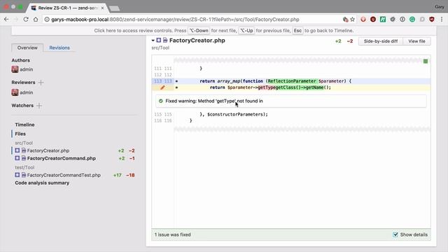 PHP code insight in Upsource смотреть онлайн