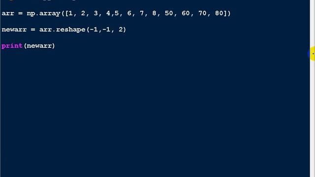j3 q3 numpy reshape nditer смотреть онлайн