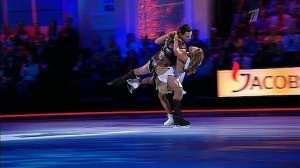 Алла Михеева и Максим Маринин. Музыка из к/ф "Троя". Фрагмент выпуска от 27.09.2014