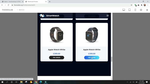 Watch: Free Bootstrap 4 HTML5 eCommerce Website Template смотреть онлайн