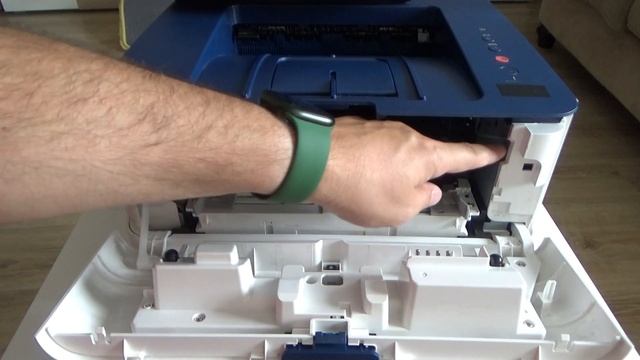 How to Replace Cartridges Xerox B210 - How to remove toner cartridges and unit drum Xerox B205 смотреть онлайн