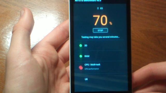 тест производительности antutu benchmark на смартфоне Doogee x5 смотреть онлайн