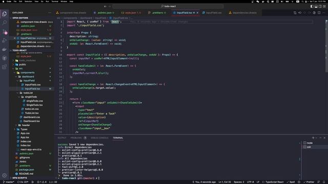 如何在React项目安装ESLint和Prettier （Installing ESLint and Prettier for a React Project） смотреть онлайн