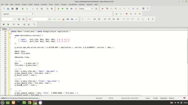 GTK4 GtkApplicationWindow Tutorial 02 смотреть онлайн