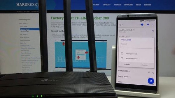 How to Connect to the TP-LINK Archer C80 for the First Time – Default Router Password and Username
