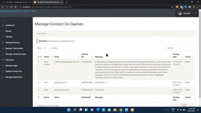 Online Car Rental System Using PHP and MySQL With Source Code | Source Code & Projects смотреть онлайн