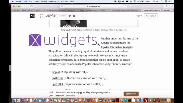 Project Jupyter and Interactive Computing with Python Cpp смотреть онлайн