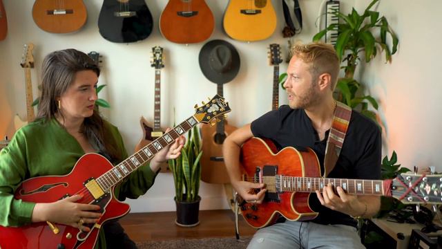 Teaching my GF to solo in 15min! (guitar Am Pentatonic & Summertime) смотреть онлайн