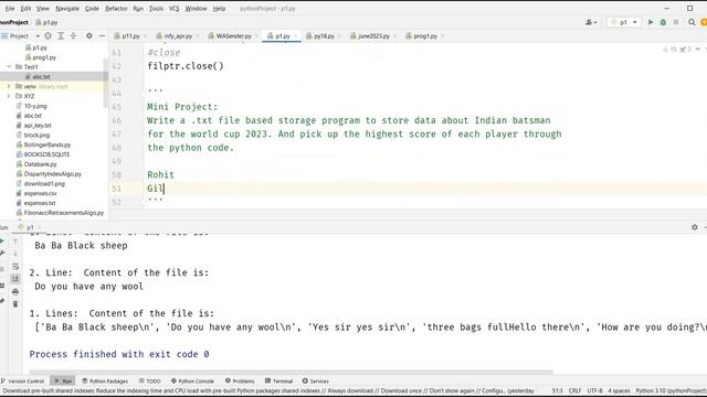DAY 16: Working With Files Session - Text and CSV files смотреть онлайн