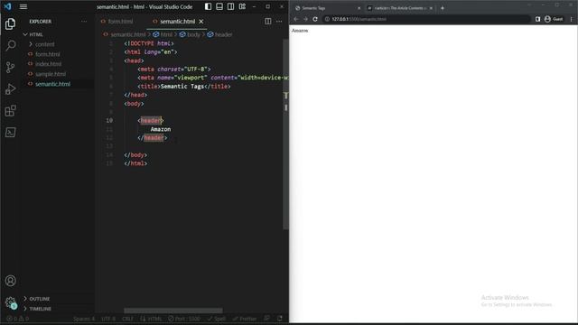 HTML TAGS BASICS | Web development Tutorial # 5 смотреть онлайн