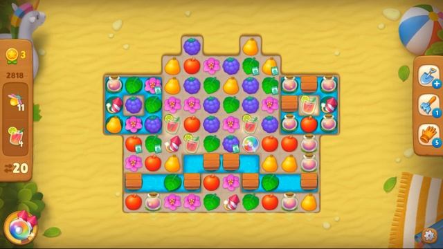 Gardenscapes Садовник ОСТИН #296 (уровни 2813-2822) Падение Метеорита на наш Новый участок