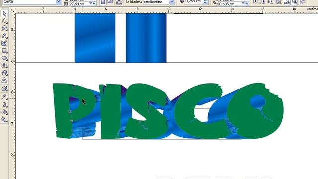 EFECTO HIELO PHOTOSHOP COREL DRAW (Paso 3) смотреть онлайн