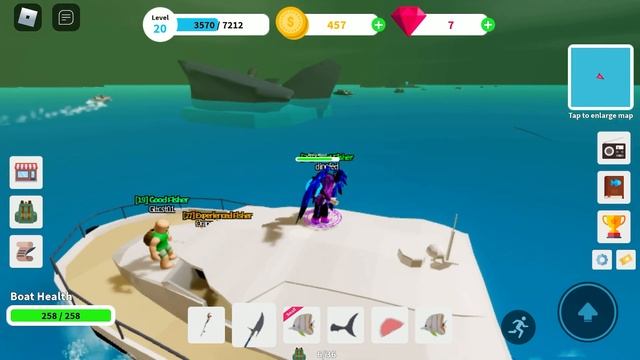 Moby wood battle!!!! | Roblox fishing simulator смотреть онлайн