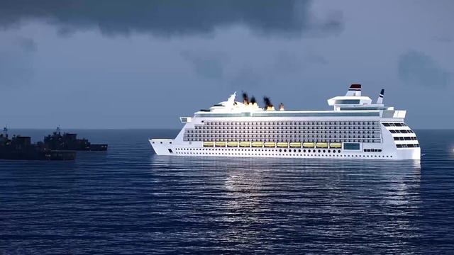 scary, Iran's Ka-52 helicopter sank a US cruise ship carrying 2,000 elite troops in the Red Sea. смотреть онлайн