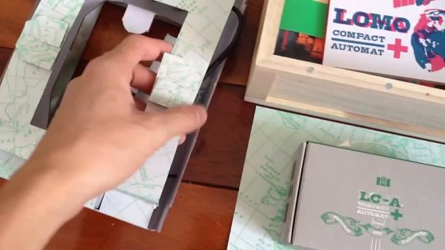 Unboxing of Lomo LC-A+ Silver Lake Limited Edition смотреть онлайн