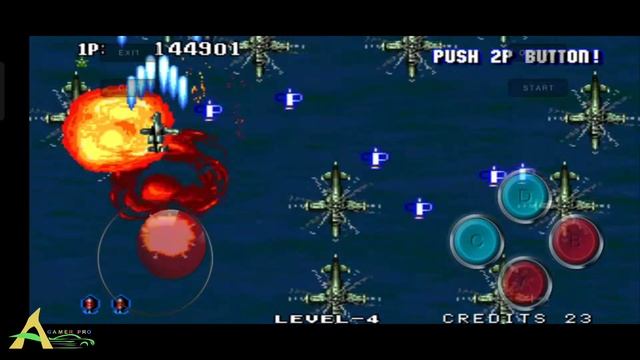ACA NeoGeo Aero Fighters 2 PS4 Gameplay FHD 1080p смотреть онлайн