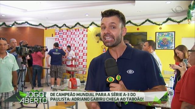 Adriano Gabiru assina com o Taboão da Serra смотреть онлайн
