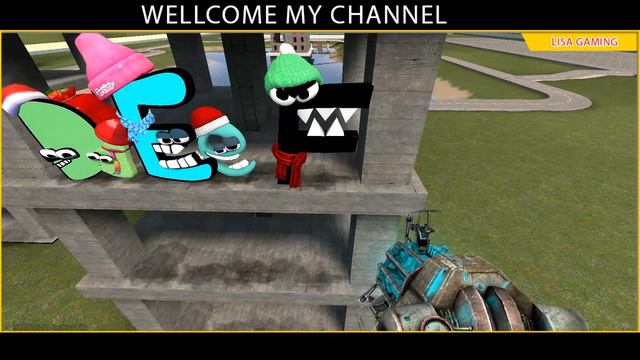 DESTROY ALL 3D ALPHABET LORE FAMILY in TWIN TOWEL FUNNY LAND - Garry's Mod смотреть онлайн