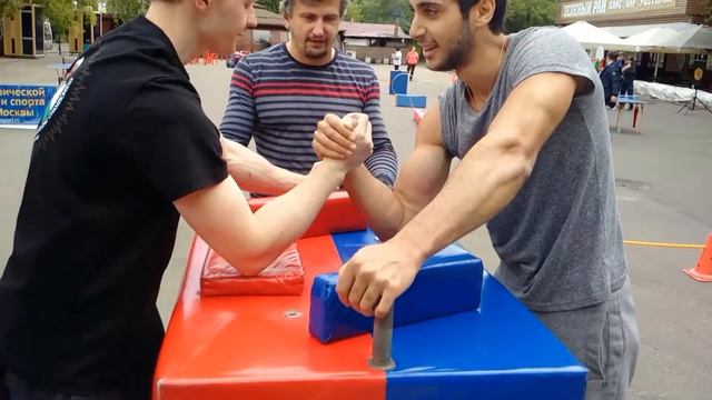 Armfight №4 Максим Рудь Vs. Ханумян Жора Armrestling