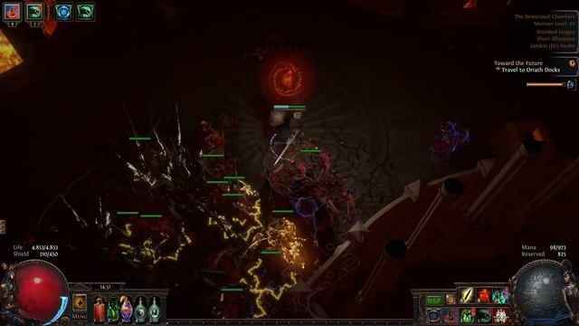 Path Of Exile Summoner Build Zombie Gameplay Low Budget DPS смотреть онлайн