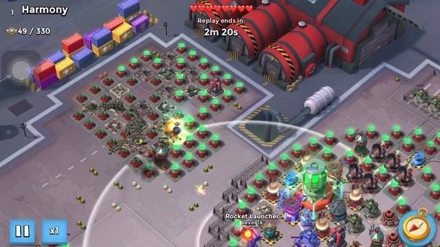 Boom Beach Duplexity :Harmony 4 hits | Rank 1 Chinese 25 TF смотреть онлайн