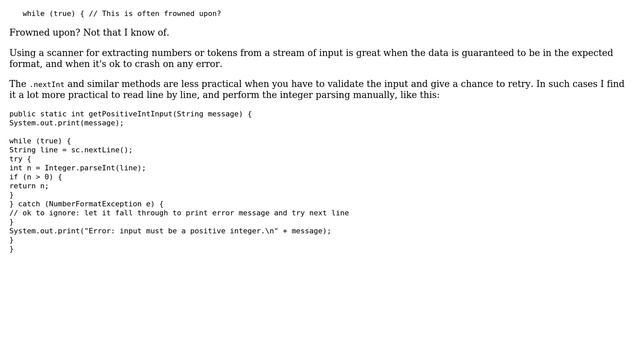 Prompting for a positive integer and validating user input in Java (2 Solutions!!) смотреть онлайн