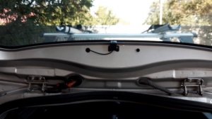 Ford Fusion европеец - скрытная установка камеры заднего вида