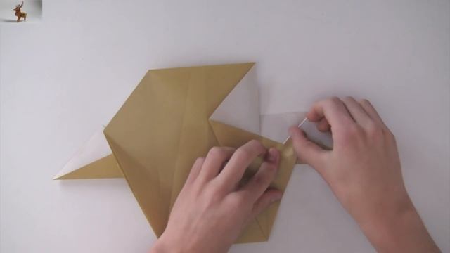 Origami reindeer by Fumiaki Kawahata смотреть онлайн