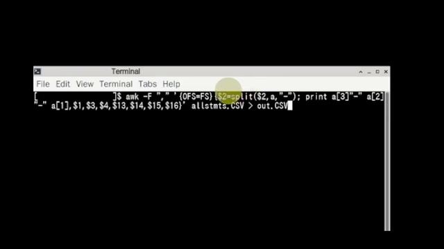 using awk to change date format and sed to select dates смотреть онлайн