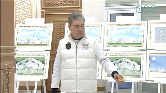Гурбангулы Бердымухамедов ознакомился с проектами второй очереди строительства города Аркадаг смотреть онлайн