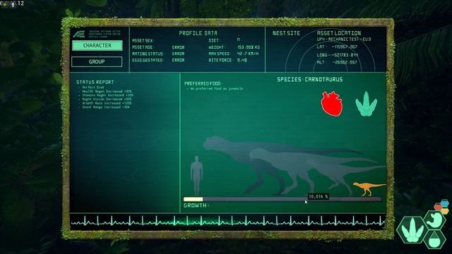 The Isle Evrima :Карнотавр с диетой-Часть 1
