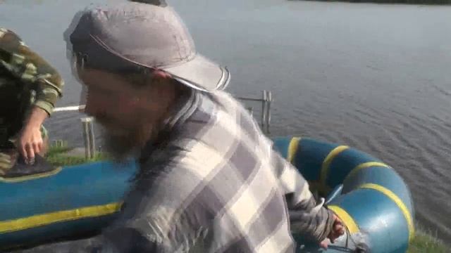 Сети перенесли на Комагориху (лагерный пруд). 27. 08. 2019 смотреть онлайн