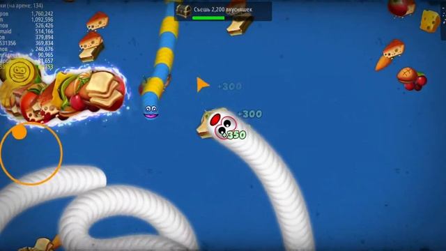 Обзор игры ►Червячная Зона .io - Прожорливый Червячок (без комментариев) смотреть онлайн