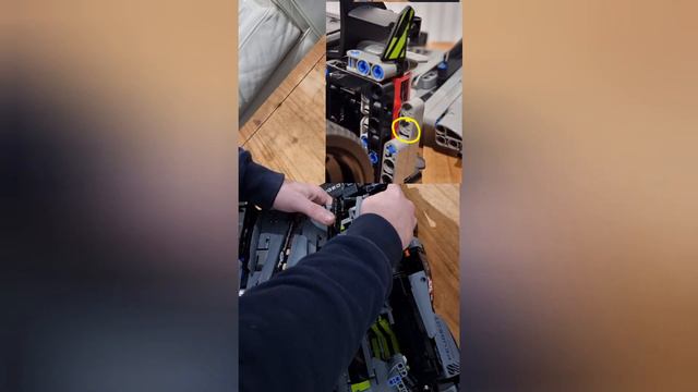 Lego Technic PEUGEOT 9X8 Left or Right Side Attachable Engine Cover