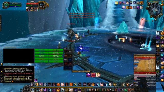World of Warcraft - The Fall of the Lichking German Guild Gameplay Heroic - Part 1 New Sound 1080p смотреть онлайн