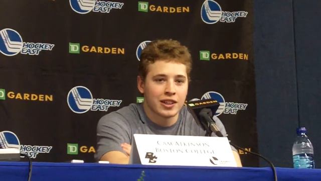 Boston College Hockey East Championship Post-Game Interviews