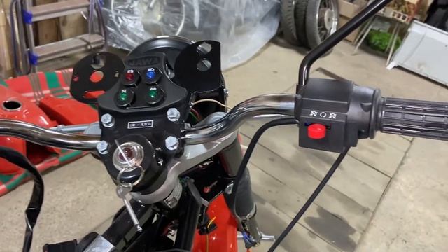 Jawa 638-001 Москва | Начало сборки, примерка облицовки