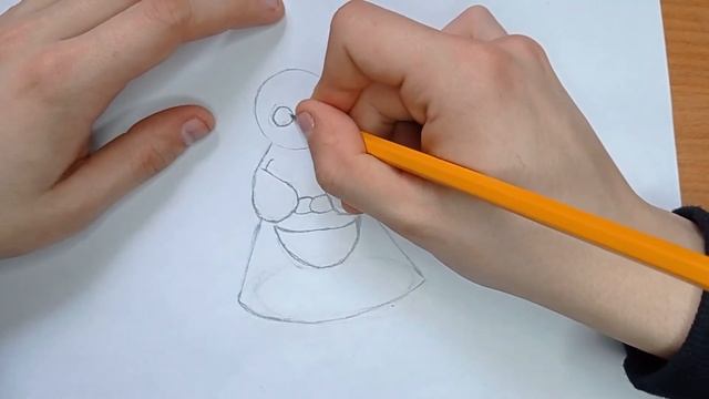 #3 Нарисовал ангела карандашом смотреть онлайн