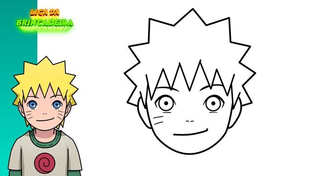 Como DESENHAR o NARUTO criança - Como DIBUJAR a NARUTO niño - How to DRAW kid NARUTO смотреть онлайн