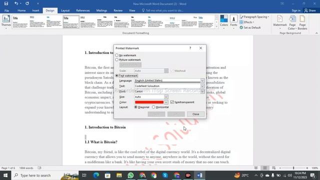 How to Design a Page in the MS Word Document | Microsoft Office Tutorial смотреть онлайн
