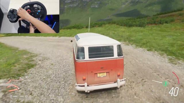 Volkswagen Deluxe (VW Deluxe) - Forza Horizon 4 (Logitech g29) Gameplay смотреть онлайн