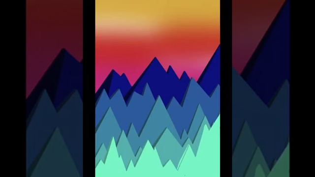 Speedpaint в Procreate |Как нарисовать горы| ???? смотреть онлайн