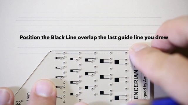 Spencerian Ruler - Tutorial video смотреть онлайн