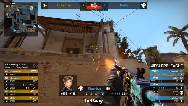 CRAZY GAME!! - North vs FaZe - ESL Pro League S9 Finals - CS:GO смотреть онлайн