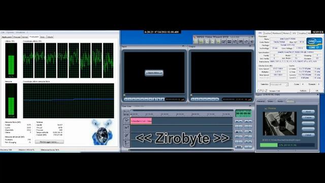 INTEL CORE I7 2600K (VIDEO ECODING) Test n1 смотреть онлайн