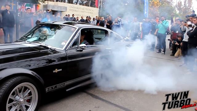 Ford Mustang Shelby GT500 Big Burnout смотреть онлайн