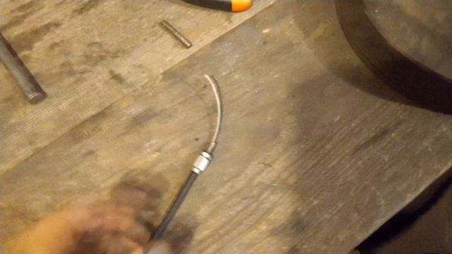 Как отремонтировать тросик сцепления тросик газа с минимум инструментов смотреть онлайн