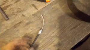 Как отремонтировать тросик сцепления тросик газа с минимум инструментов