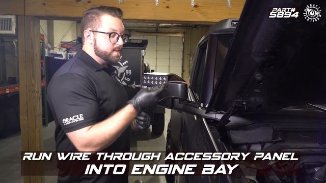FORD BRONCO Off-Road LED Side Mirror Ditch Light DIY Installation by ORACLE Lighting смотреть онлайн